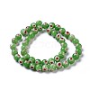Round Millefiori Glass Beads Strands LK-P002-12-4