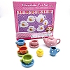 7Pcs Porcelain Tea Set Miniature Ornaments PW-WG66AC7-01-3