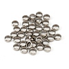 304 Stainless Steel Crimp Beads LS-STAS-WH0029-06C-01-1