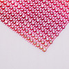 Plastic Elasticity Rhinestone Net LS-KY-WH0020-86J-2