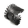 V-Shaped 304 Stainless Steel Cuff Ring Components SA-CBAC0DF-01A-EB-1