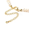 Natural Pearl Beaded Necklaces NJEW-JN03639-5