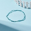 Natural Apatite Beaded Stretch Bracelet BJEW-JB08484-06-2