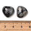 Natural Snowflake Obsidian Cabochons G-F776-02A-05-3