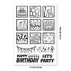 Custom Summer Theme PVC Plastic Clear Stamps DIY-WH0631-0097-6