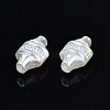 ABS Plastic Imitation Pearl Beads OACR-N008-132-3