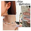 10Pcs 5 Styles Handmade Porcelain Beads PORC-CJ0001-41-7