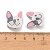 Printed Wood Beads WOOD-D289-01G-3