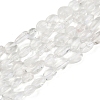 Natural Quartz Crystal Beads Strands G-P433-21-2