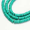 Synthetic Turquoise Beads Strands TURQ-G110-5x3mm-09-1