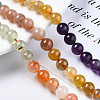 Natural Amazonite & Sunstone & Citrine & Amethyst & Prehnite & Botswana Agate & Lapis Lazuli Beads Strands X1-G-S376-003B-4