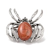 Natural Red Jasper Brooches G-A224-01AS-06-1