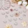 Brass Finger Ring/Brooch Sieve Findings KK-SC0002-65-5
