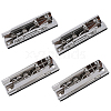 6Pcs 2 Styles Iron Stronge Binder Clips FIND-GF0006-56-1