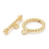 Brass Toggle Clasps X-KK-P200-06G-2