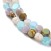 Electroplate Glass Beads X-EGLA-P056-01D-4