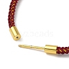 Braided Nylon Cord Bracelet Making MAK-L043-01G-3