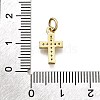 Brass Micro Pave Cubic Zirconia Pendants KK-Z100-39G-03-3
