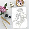 Plastic Drawing Painting Stencils Templates DIY-WH0396-547-3