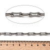 304 Stainless Steel Bone Link Chains CHS-Z007-12P-2