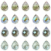 48Pcs 4 Colors Electroplate Glass Beads GLAA-FS0001-89-1