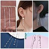 925 Sterling Silver Earring Hooks STER-NH0001-39S-4