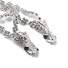 Alloy Rhinestone Hair Chain OHAR-M044-02B-S-3