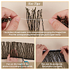 Polyester Tassel Lace Trim SRIB-WH0011-251A-01-4
