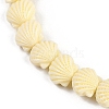 Synthetic Coral Dyed Carved Beads Strands CORA-K009-05A-01-3