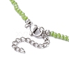 Sparkling Glass Beaded Necklaces NJEW-JN04489-6