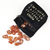 Natural Carnelian Rune Stones WG37990-04-1