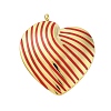 304 Stainless Steel Pendants STAS-V003-03G-01-1