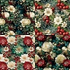 24Pcs 12 Styles Flower Scrapbook Paper Pads PW-WGF6979-01-2