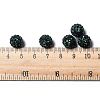 Pave Disco Ball Beads X1-RB-A130-10mm-19-3