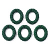 Spray Painted CCB Plastic Linking Rings CCB-Q091-011B-1