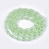 Transparent Glass Beads Strands GLAA-T009-004C-2