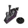 Halloween Theme Alloy Enamel Brooch JEWB-E022-01EB-01-3