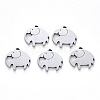 201 Stainless Steel Charms STAS-N092-75-2