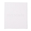 Number & Alphabet & Sign PVC Waterproof Self-Adhesive Sticker DIY-I073-04B-2