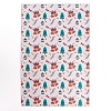 Christmas Theme Printed PVC Leather Fabric Sheets DIY-WH0158-61C-06-1