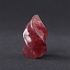 Natural Strawberry Quartz Display Decorations DJEW-PW0009-011D-1