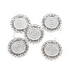 Tibetan Style Pendant Cabochon Settings LS-TIBEP-R129-AS-LF-1