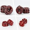 Wood Decoration Accessories Display Bases for Gemstone DJEW-CA0001-02-8