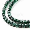 Natural Malachite Beads Strands G-C009-B24-4