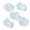 Transparent Spray Paint Glass Beads GLAA-Z011-09G-1