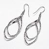 304 Stainless Steel Dangle Earrings EJEW-G155-03A-1