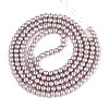 Baking Paint Pearlized Glass Pearl Round Bead Strands HY-Q330-8mm-81-5