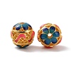 Hollow Alloy Beads ENAM-L039-22MG-01-3