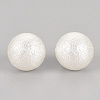 Imitation Pearl Acrylic Beads X-ACRP-R008-6mm-02-1