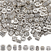 180Pcs 9 Styles Tibetan Style Alloy Beads TIBEB-PA0001-05-1